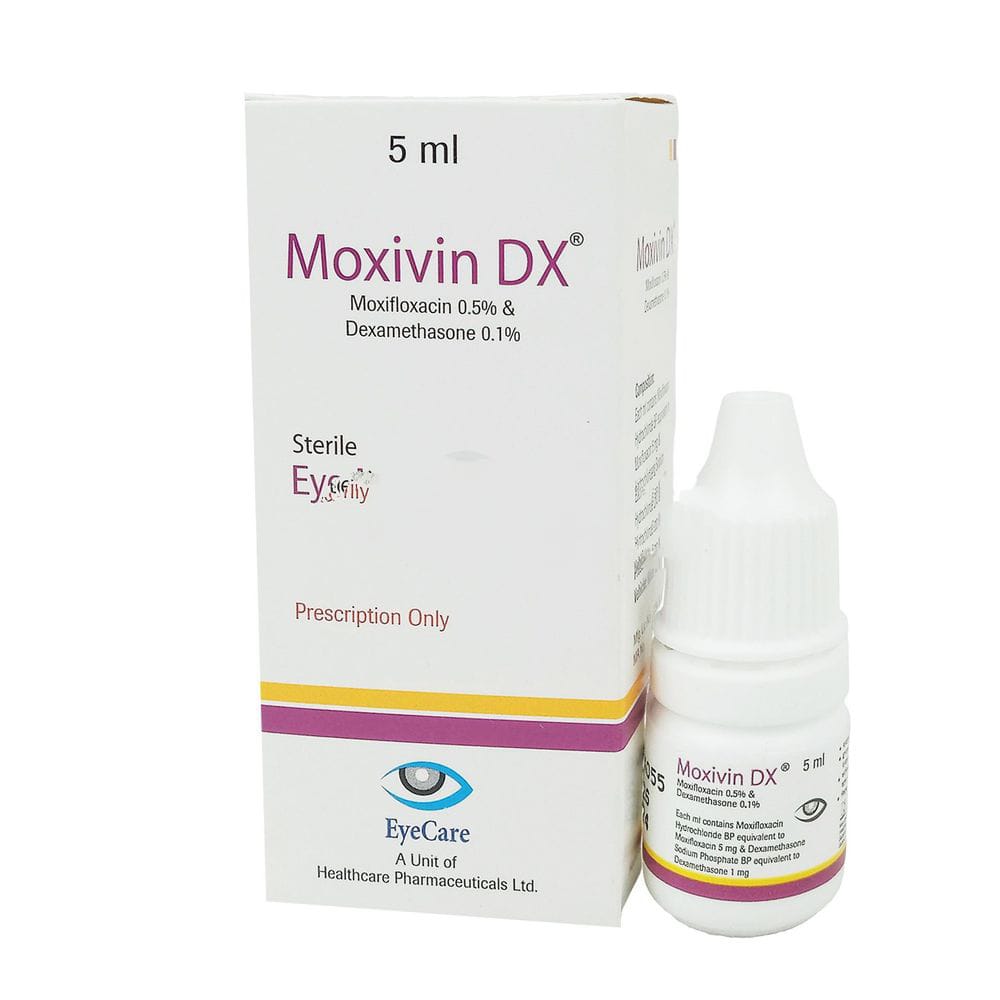 Eye Drop Moxivin DX 0.5% (5ml)